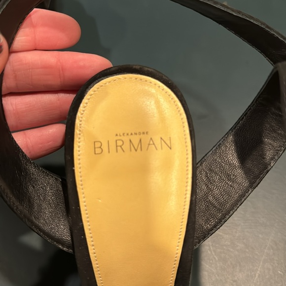 Alexandre Birman Clarita Curve Suede Platform Sandals - Picture 6 of 7